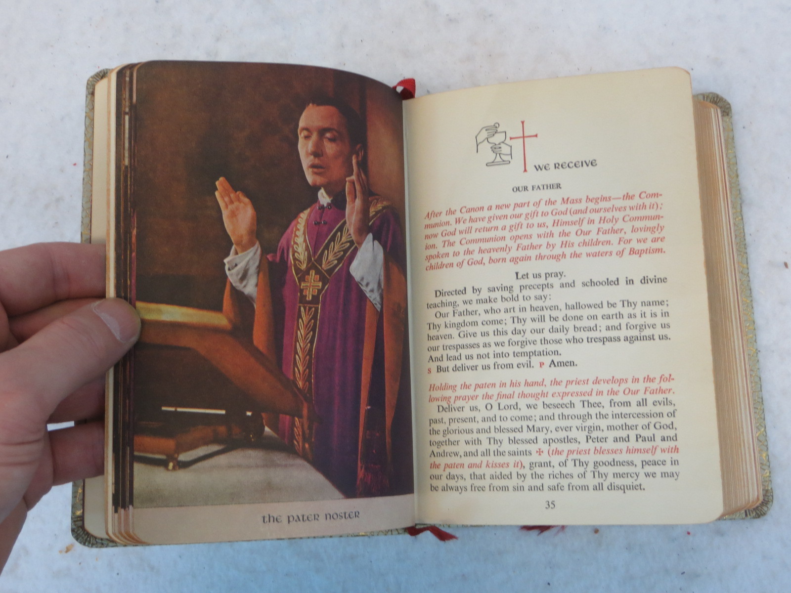 THE CATHOLIC MISSAL The Catholic Press 1959 HC
