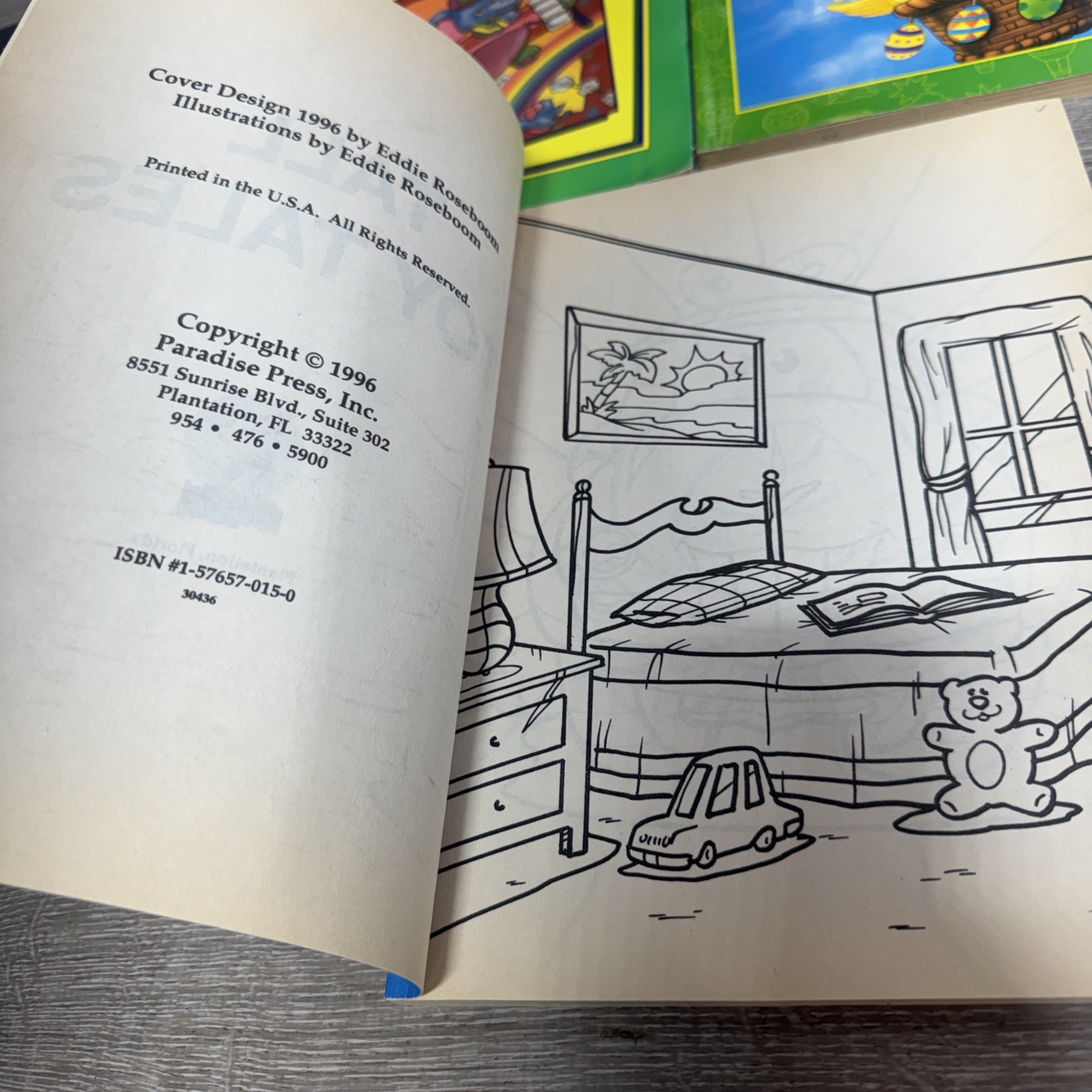 Vintage 90s Coloring Book Lot Of 5 Landoll’s Jumbo, Kappa, Paradise,Random 1990s