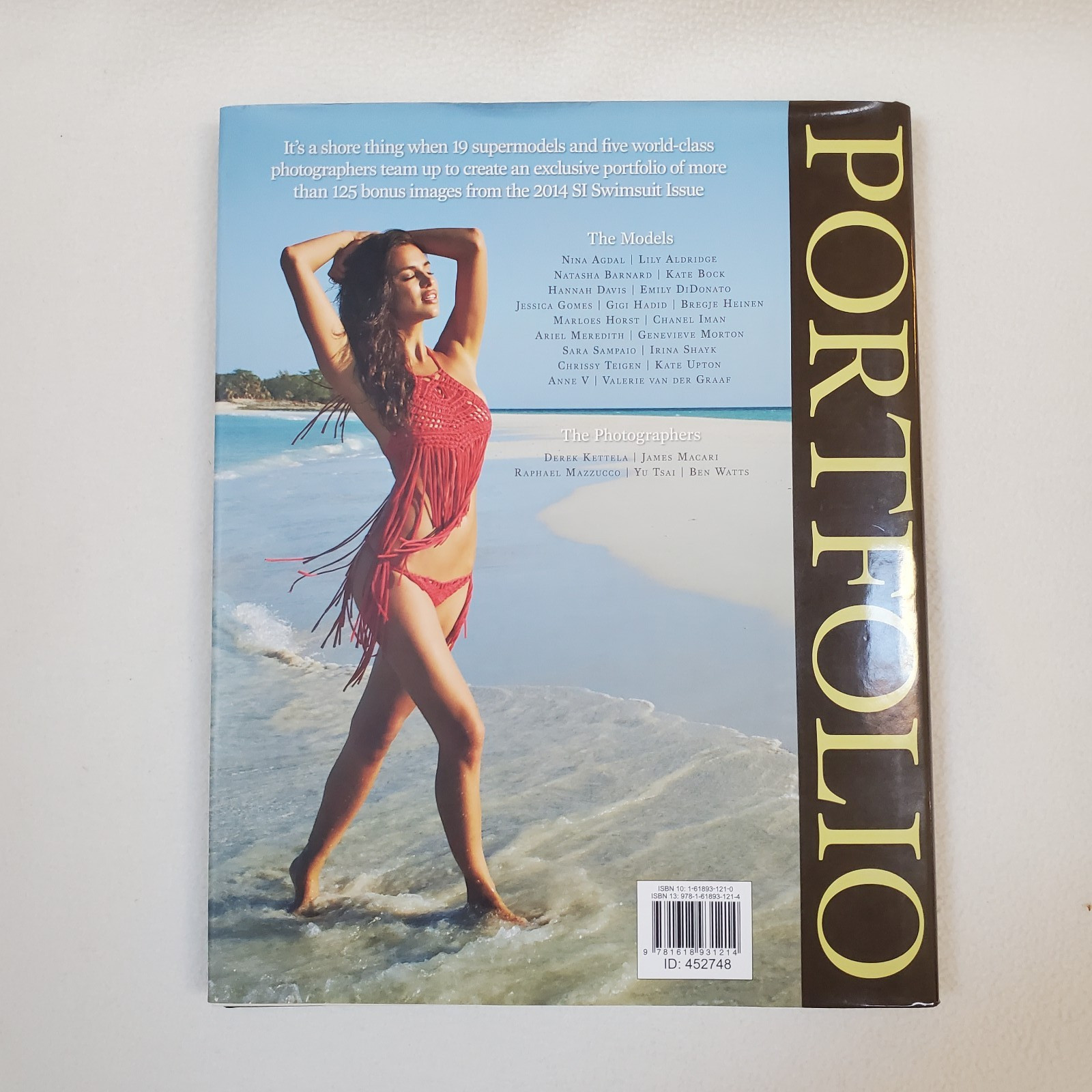 Sports Illustrated Swimsuit Portfolio Idyllic Shores Kate Upton Jacket 2014 Rare