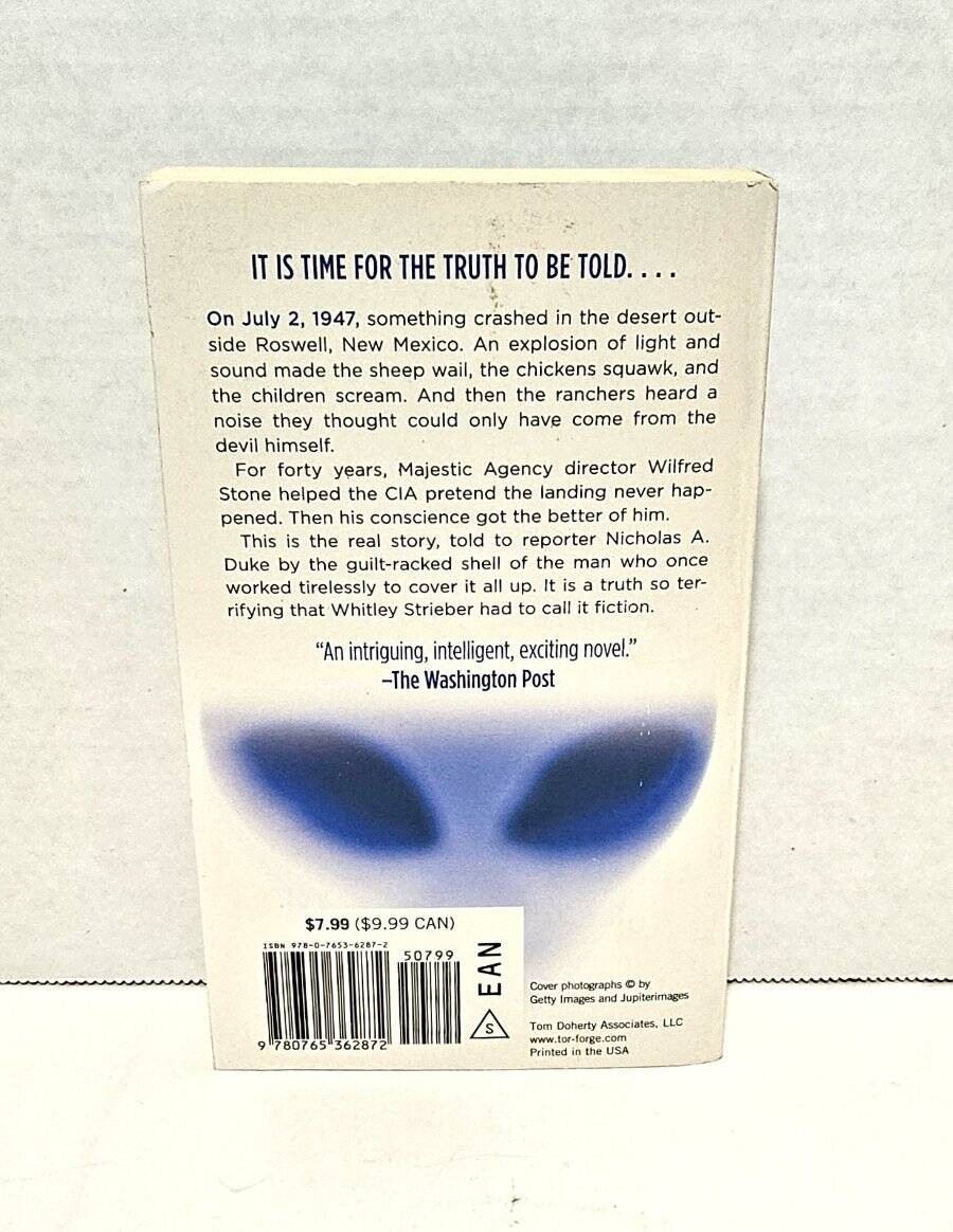 Majestic by Whitley Strieber 2011 Paperback Free Shipping