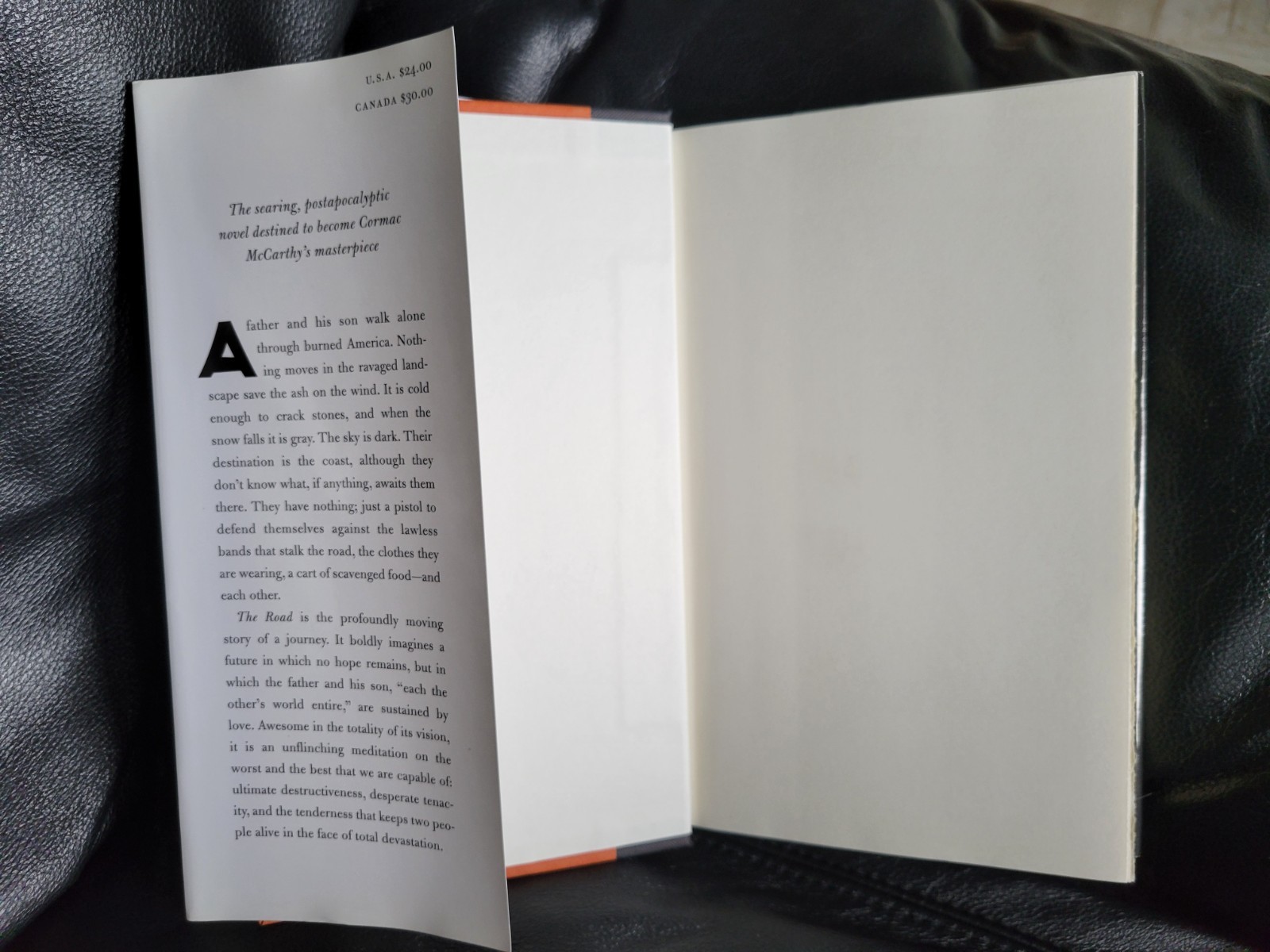 The Road by Cormac McCarthy, First Edition/Printing, Hardcover