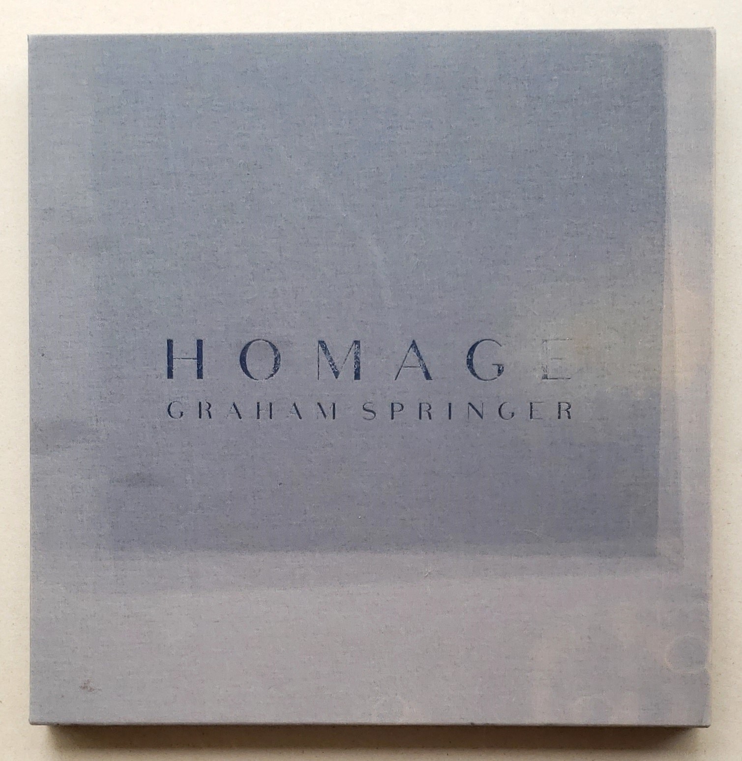 Homage by Graham Springer First Edition 2015