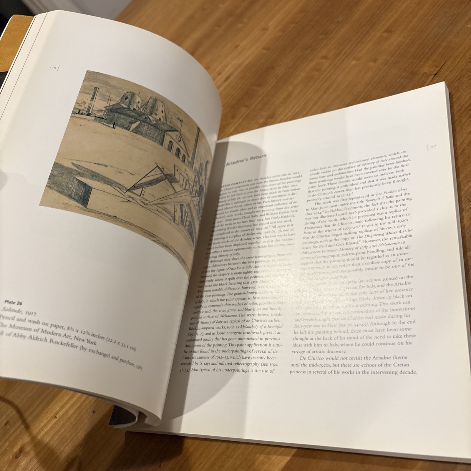 GIORGIO DE CHIRICO AND THE MYTH OF ARIADNE By Michael Taylor Hardcover B18