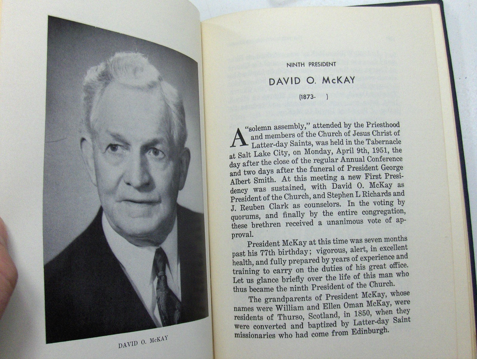 THE PRESIDENTS OF THE Mormon LDS CHURCH 1960 – 9 Biographies Nibley Must Have!