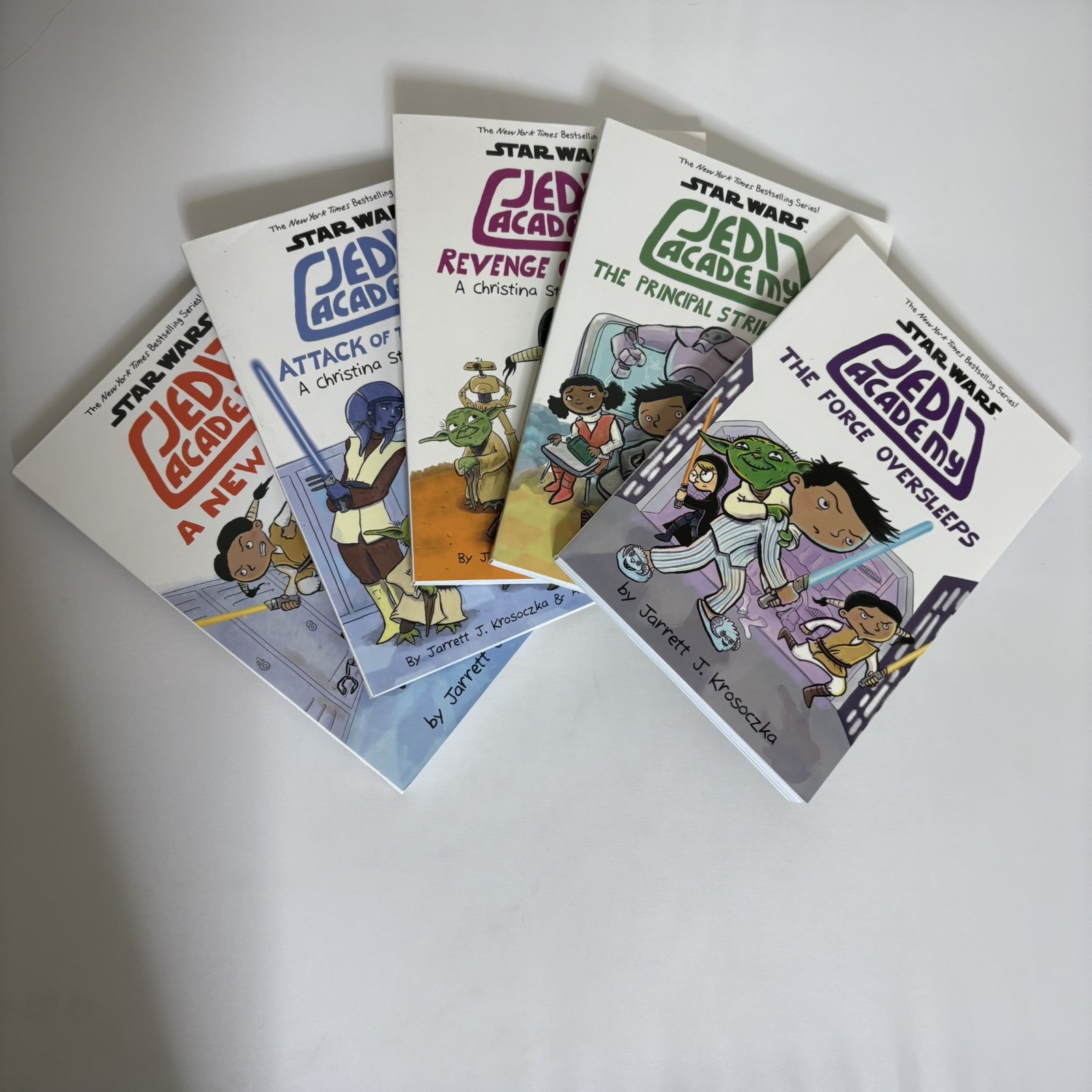 Star Wars : Jedi Academy — Series Collection — 5 Paperback Book Lot