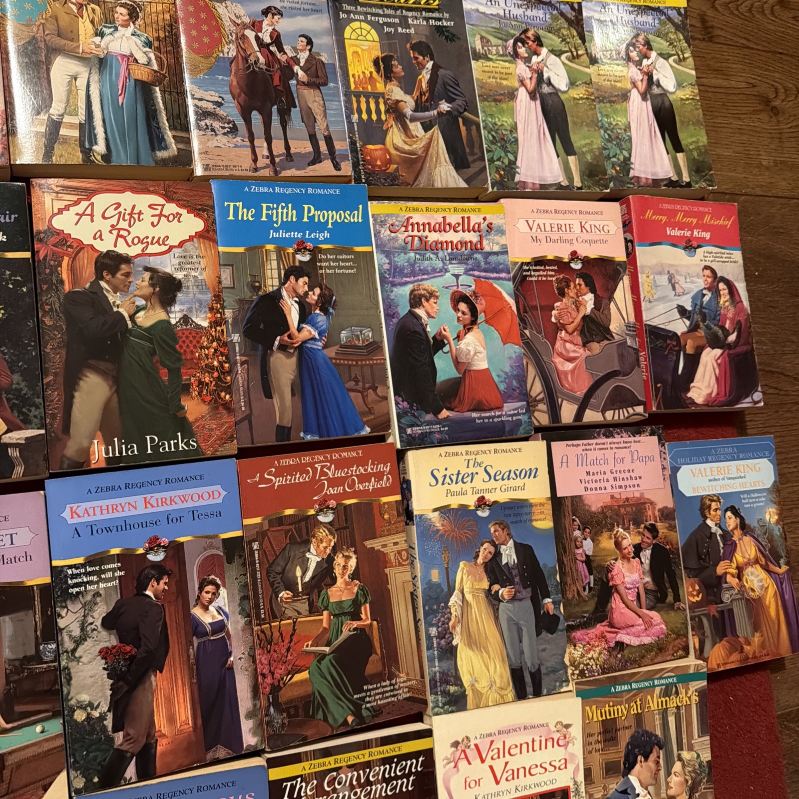 Lot Of 39 Zebra Regency Romance Books Paperbacks Vintage Novels 1990’s-2000’s VG