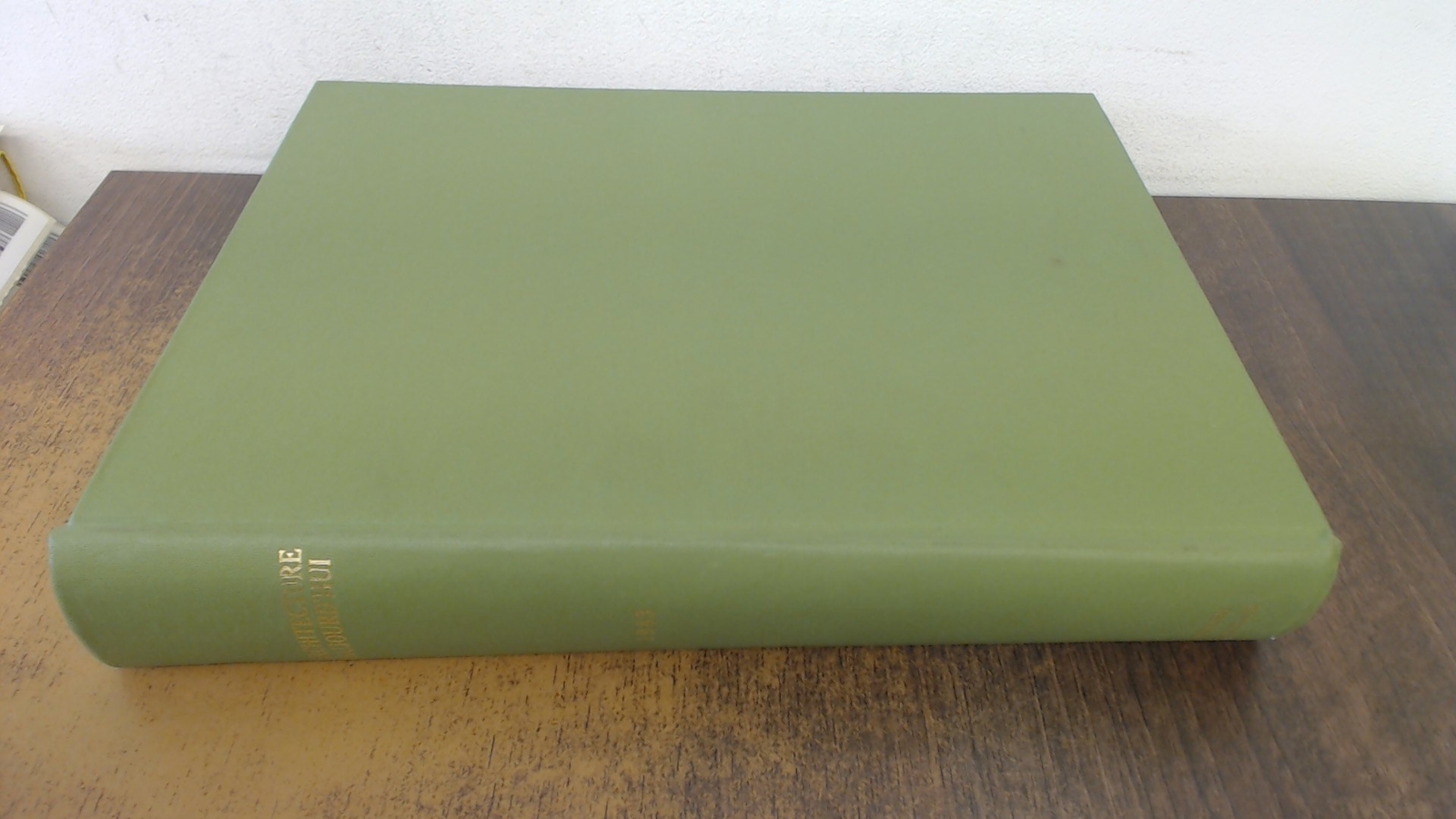 Larchitecture Daujourdhui 1983, Various, Privately Published, Har