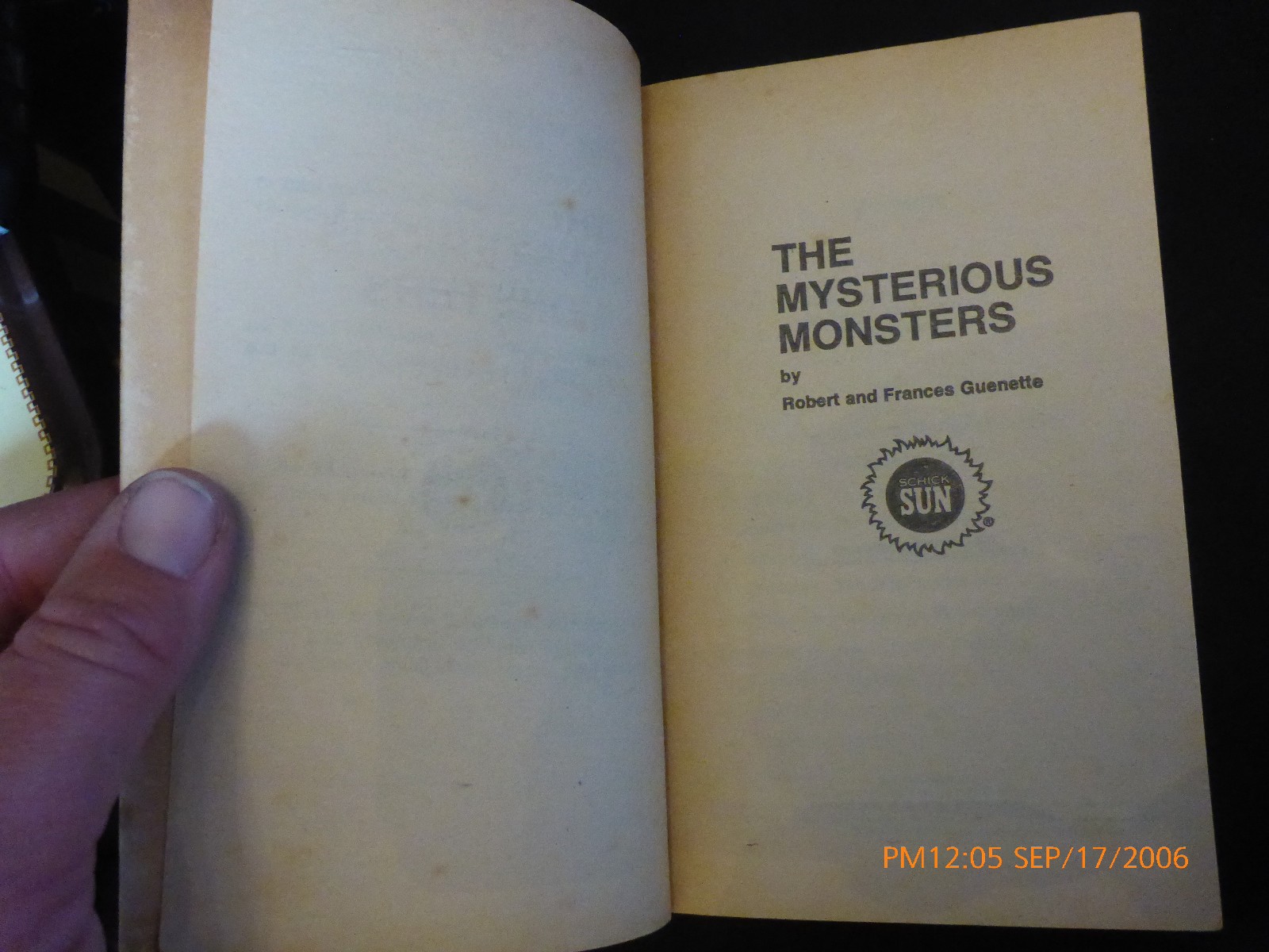 The Mysterious Monsters by Robert Guenette Bigfoot Sasquatch