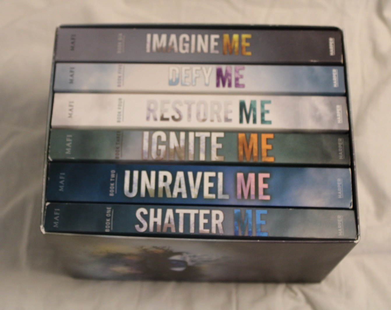 Shatter Me Series 6-Book Box Set by Taherah Mafi Like New