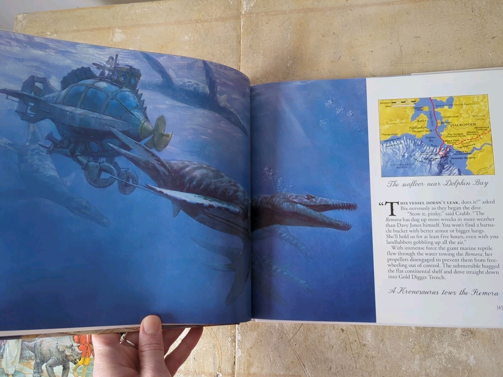Dinotopia Lot James Gurney Pop-up & The World Beneath 1993/95 1st Edition, As Is