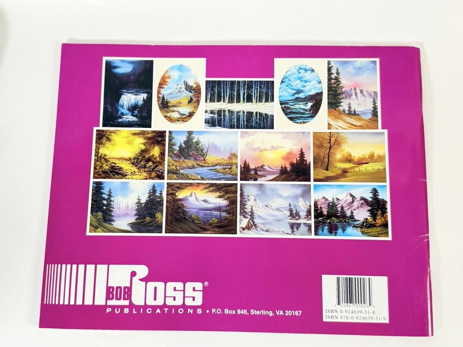 Bob Ross Joy of Painting 6 Book Set Vol 24 25 26 28 29 31 & DVD Autumn Stream