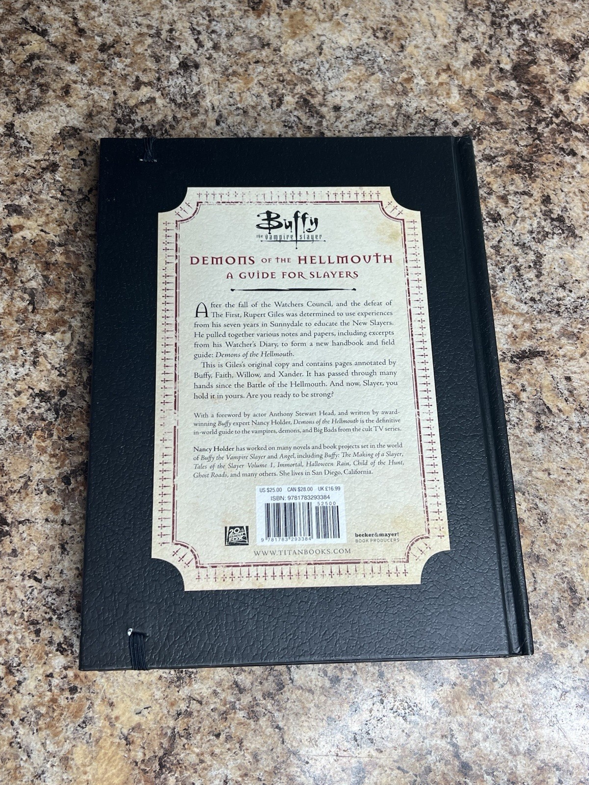 Buffy the Vampire Slayer: Demons of the Hellmouth Guide for Slayers First Print