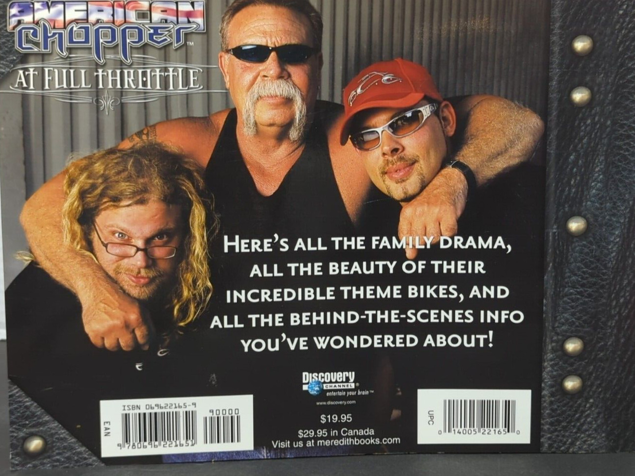 Discovery Channel American Chopper At Full Throttle M Flaherty ’04 Paperback