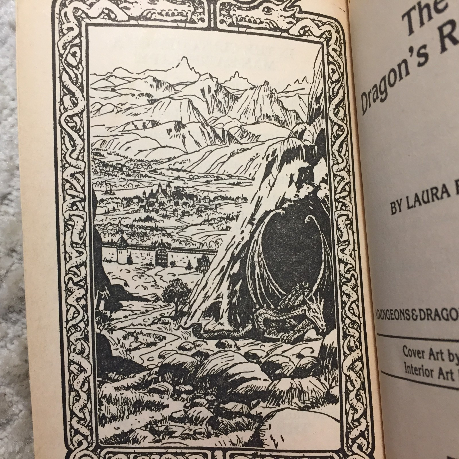 The Dragon’s Ransom Laura French Endless Quest #16 1984 TSR Dungeons And Dragons