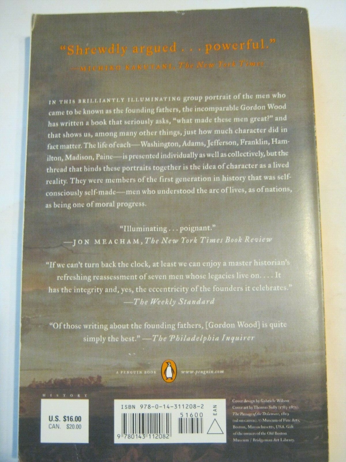 Gordon S. Wood – Revolutionary Characters, 2007 PB (MH-19)