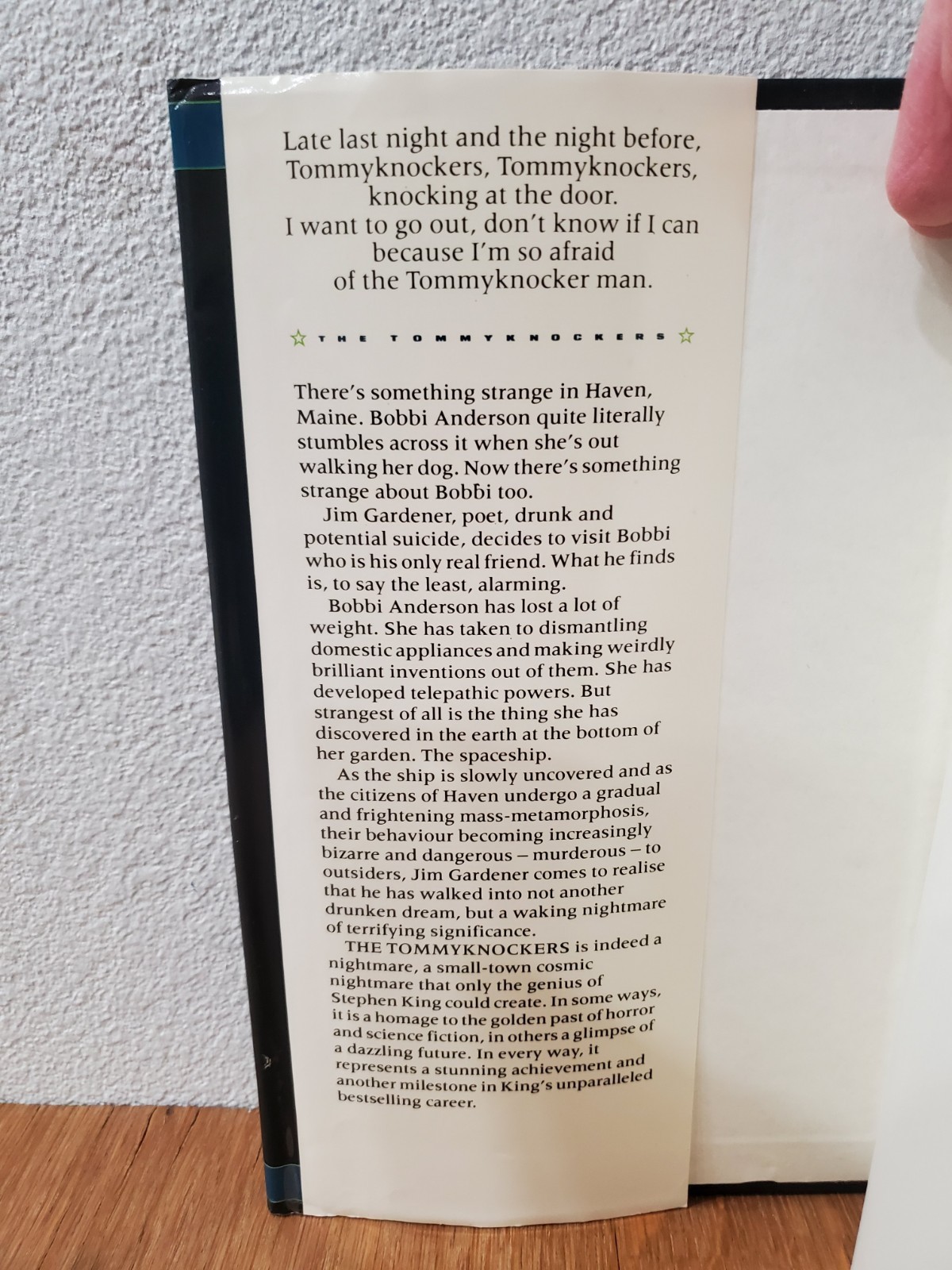 Stephen King 1st Editions Misery, The Tommy Knockers And Different Seasons