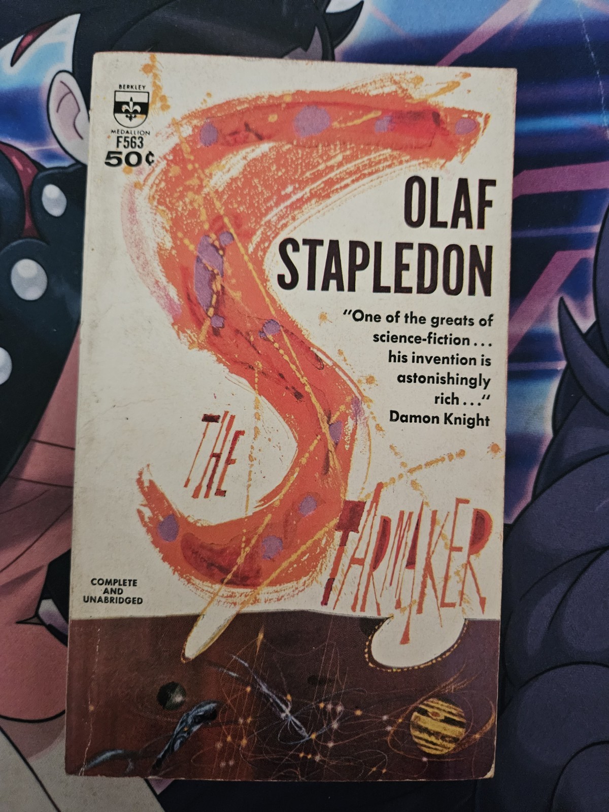 The STARMAKER by Olaf Stapledon ~ Berkley 1961 Paperback Edition