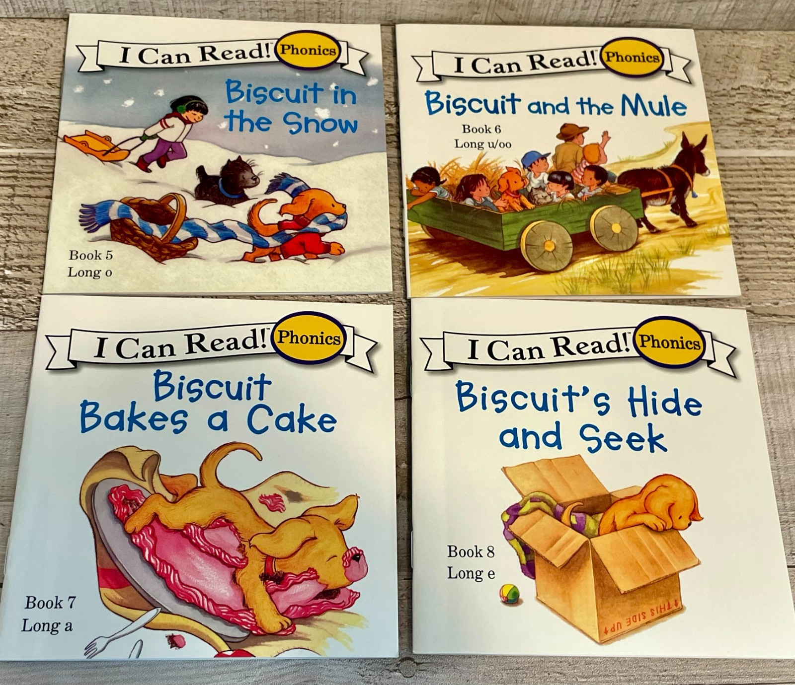 I Can Read Phonics Meet Biscuit 12 Book Set – Travel Size