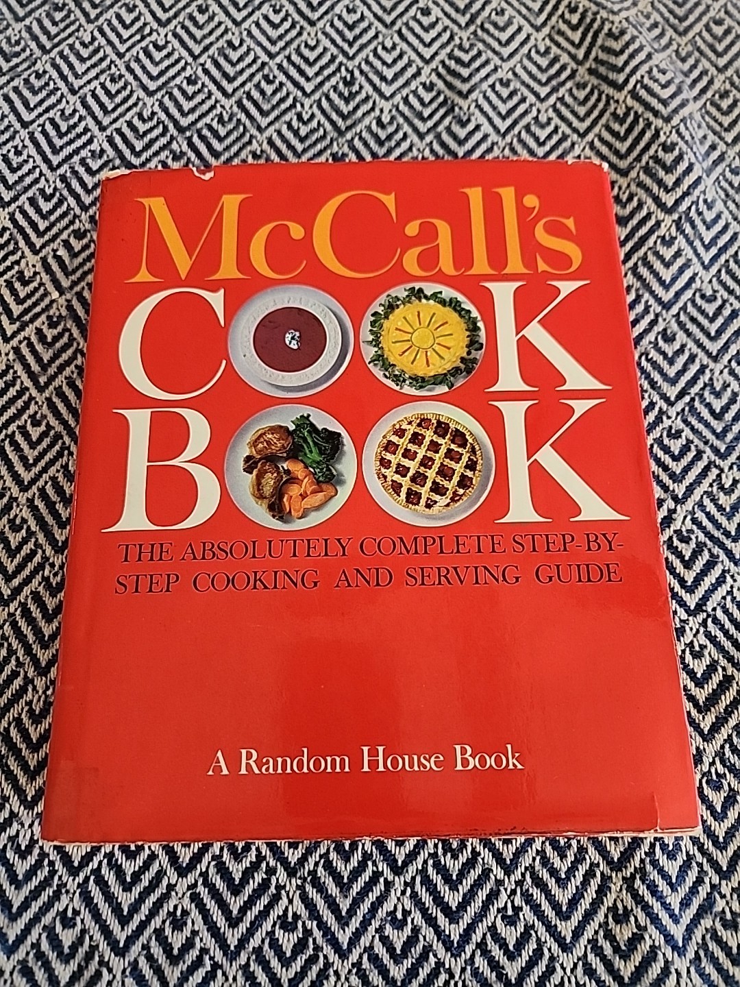 McCall’s Cookbook Red Cover 1963 1st Printing Vintage Hard Cover