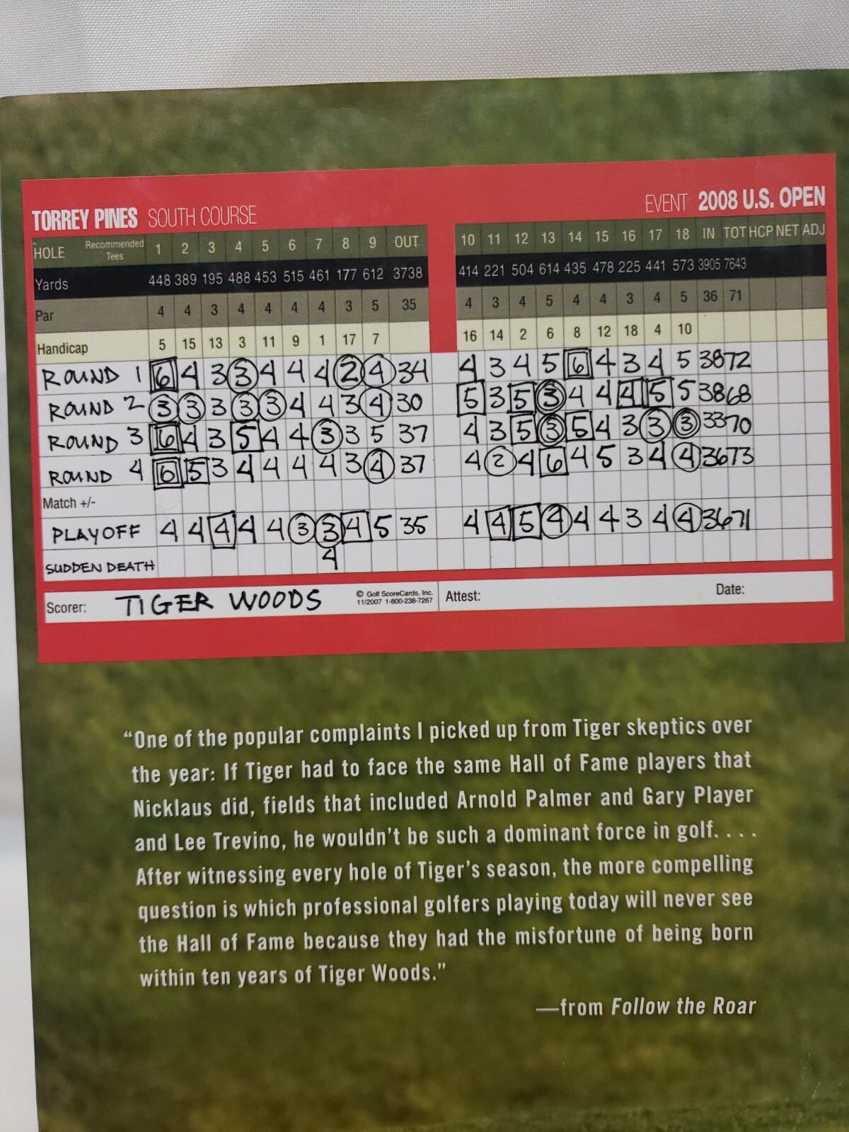 Follow the Roar: Tailing Tiger for All 604 Holes of His Most Spectacular Season