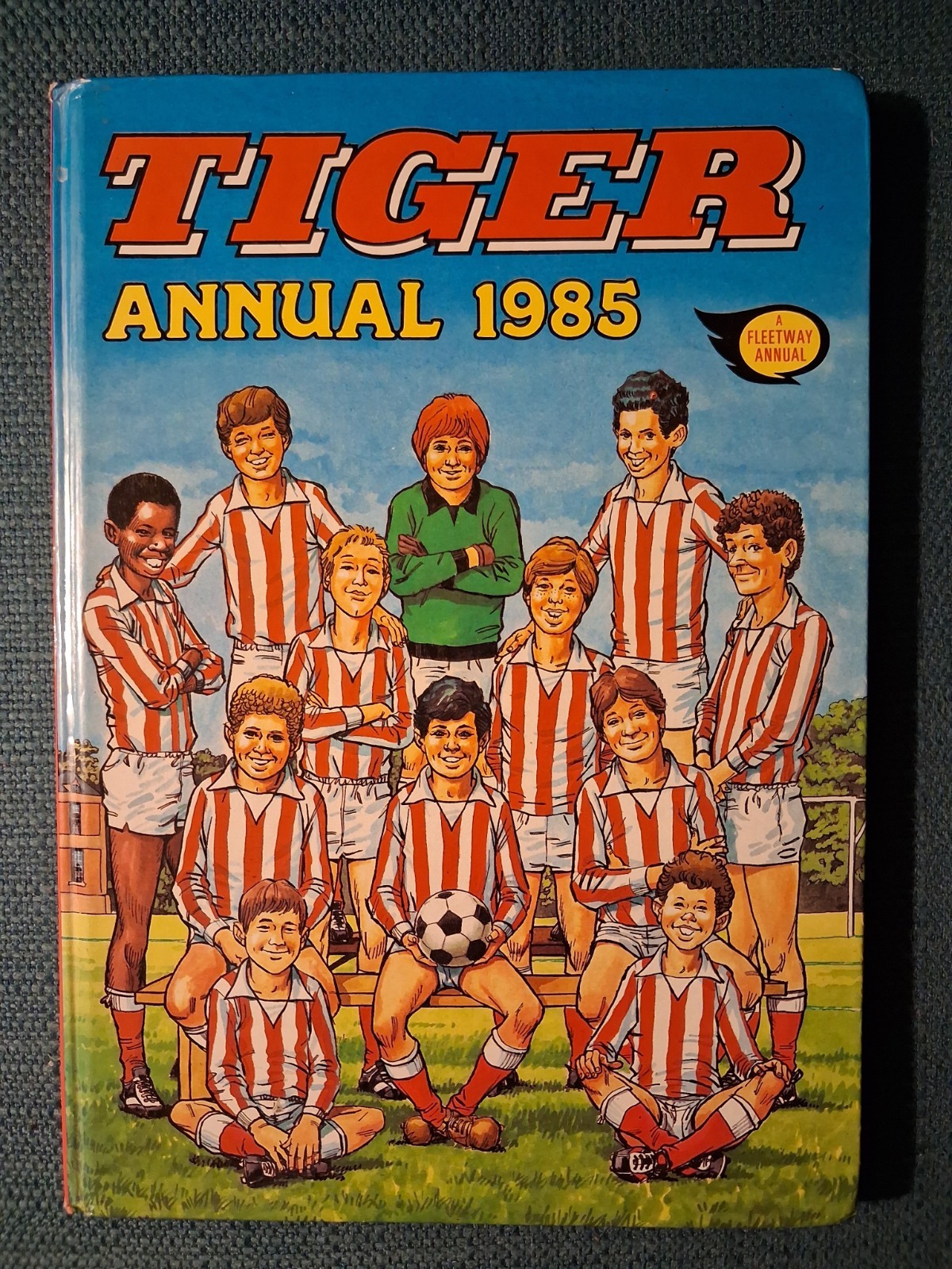 British TIGER ANNUAL From 1985 A Fleetwood Annual IPC Magazines Comics Sports