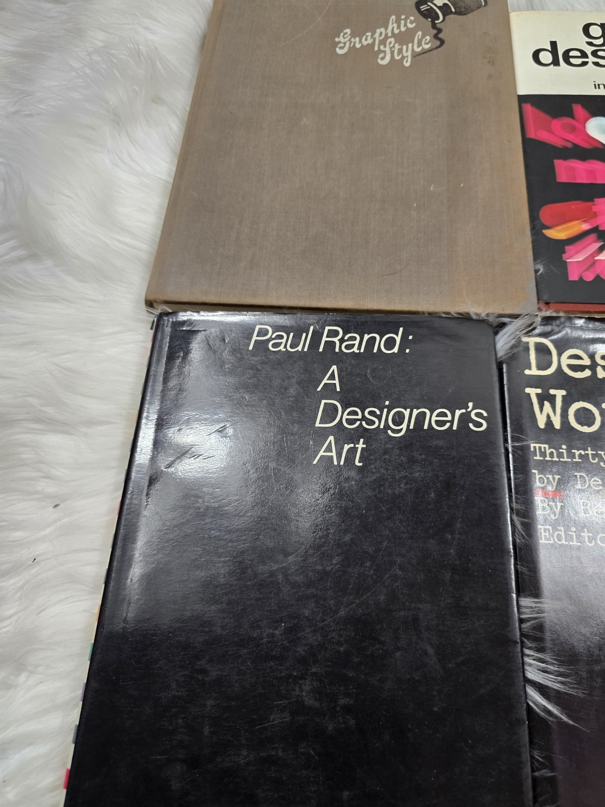 6 Vintage Lot Of Graphic Design Museum Art Paintings Books How To Bundle Lot B5