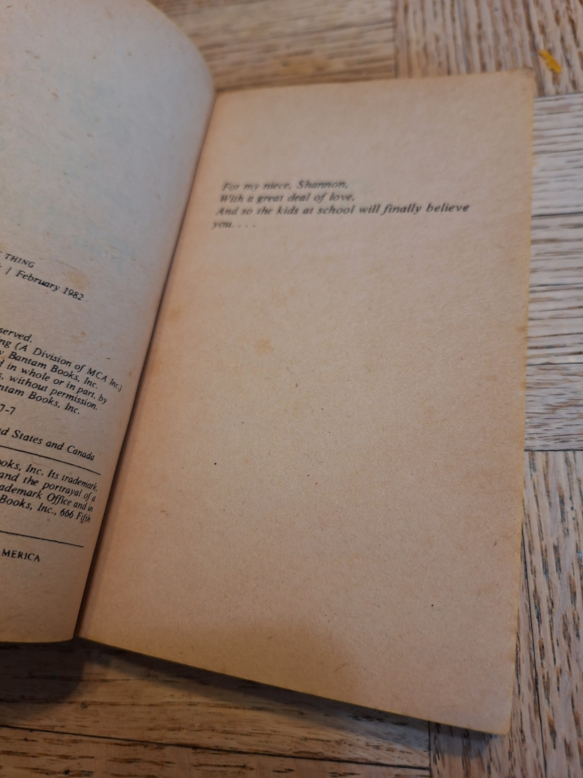 The Thing: A Novel by Alan Dean Foster 1982 Bantam