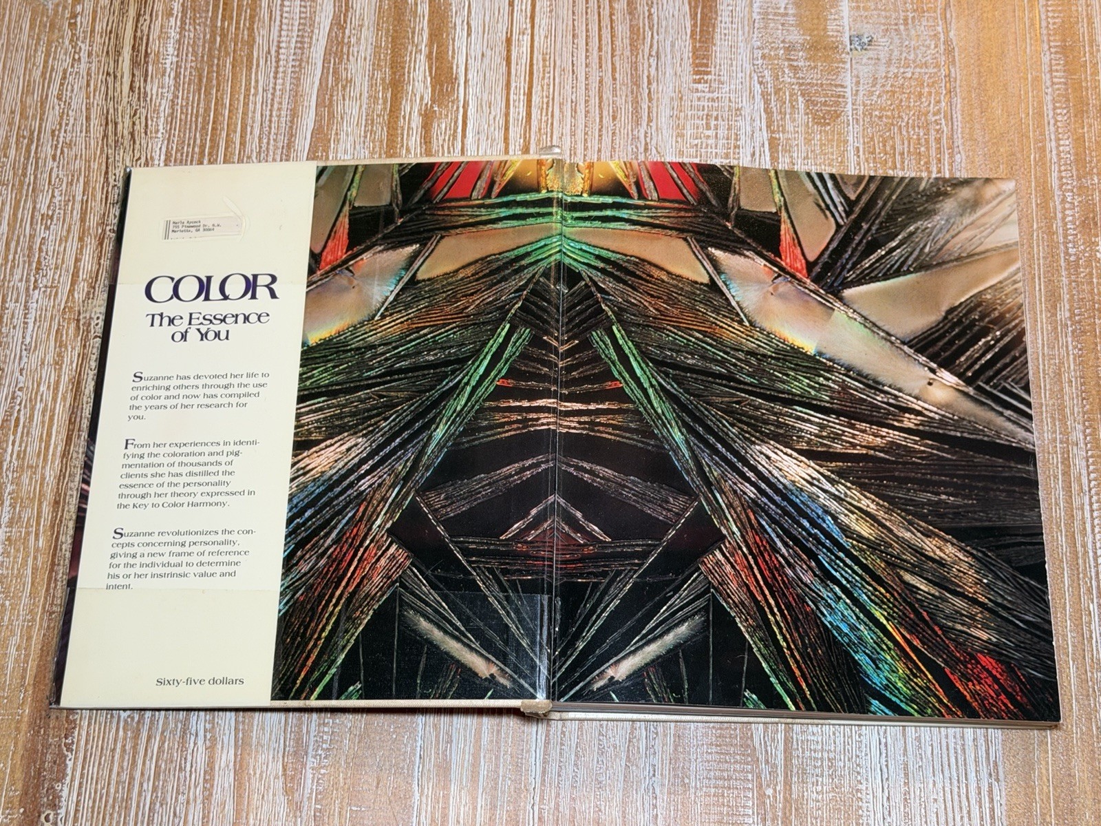 Color: The Essence of You – Suzanne Caygill (1st edition) Celestial Arts, 1980