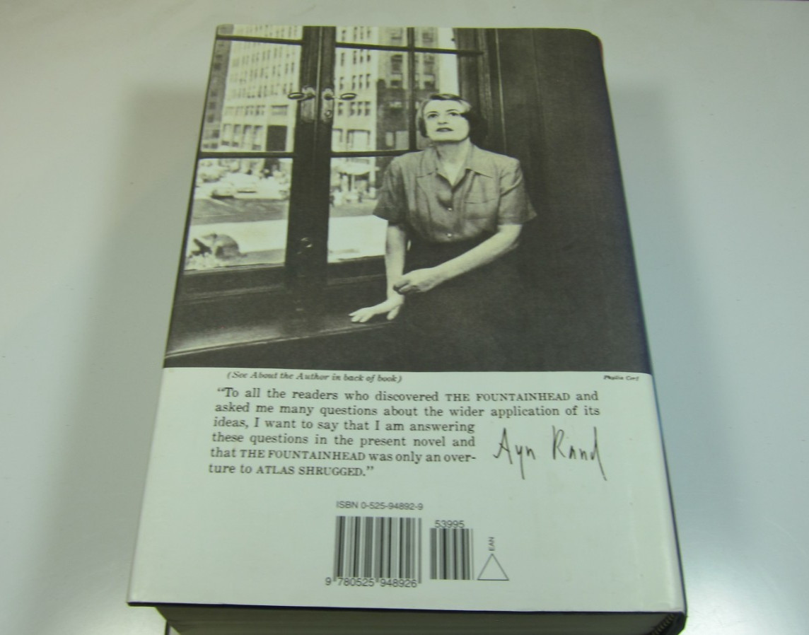 The Classic Hardcover Novel Atlas Shrugged by Ayn Rand ( The Centennial Edition)