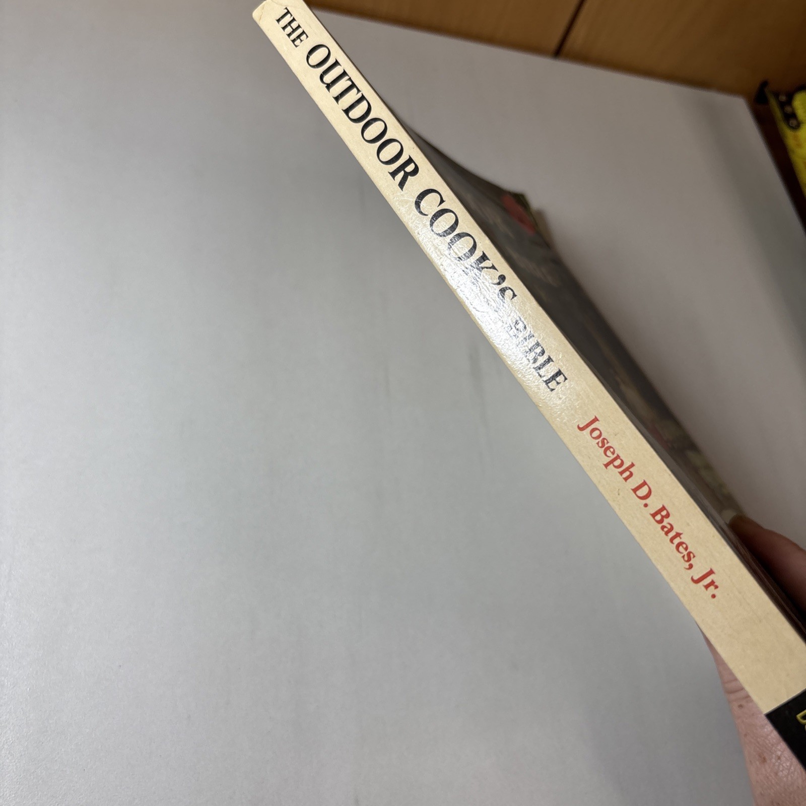 Vintage 1963 The Outdoor Cook’s Bible – Cook Book, Joseph D. Bates, Jr
