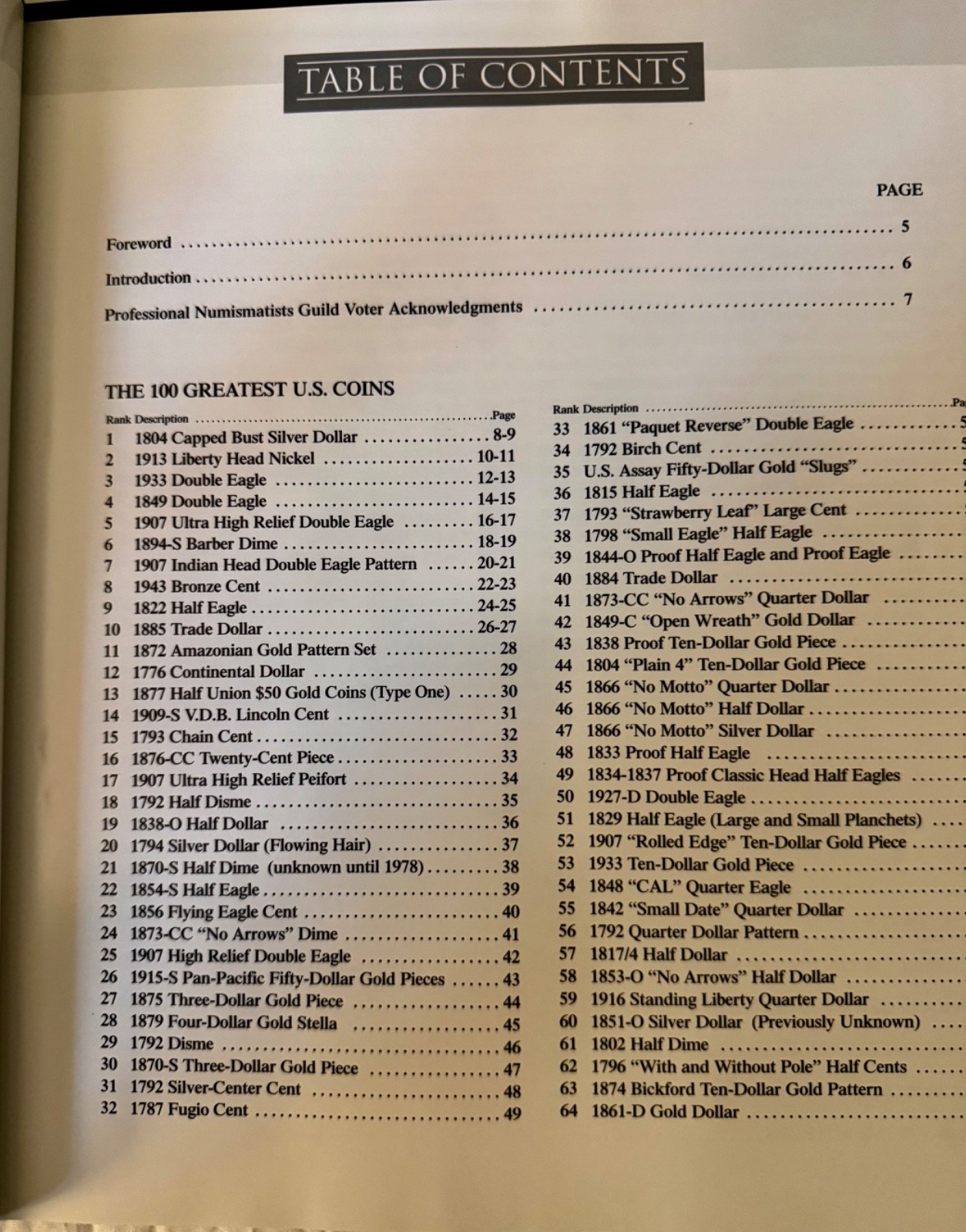 100 Greatest US Coins – 2nd Edition