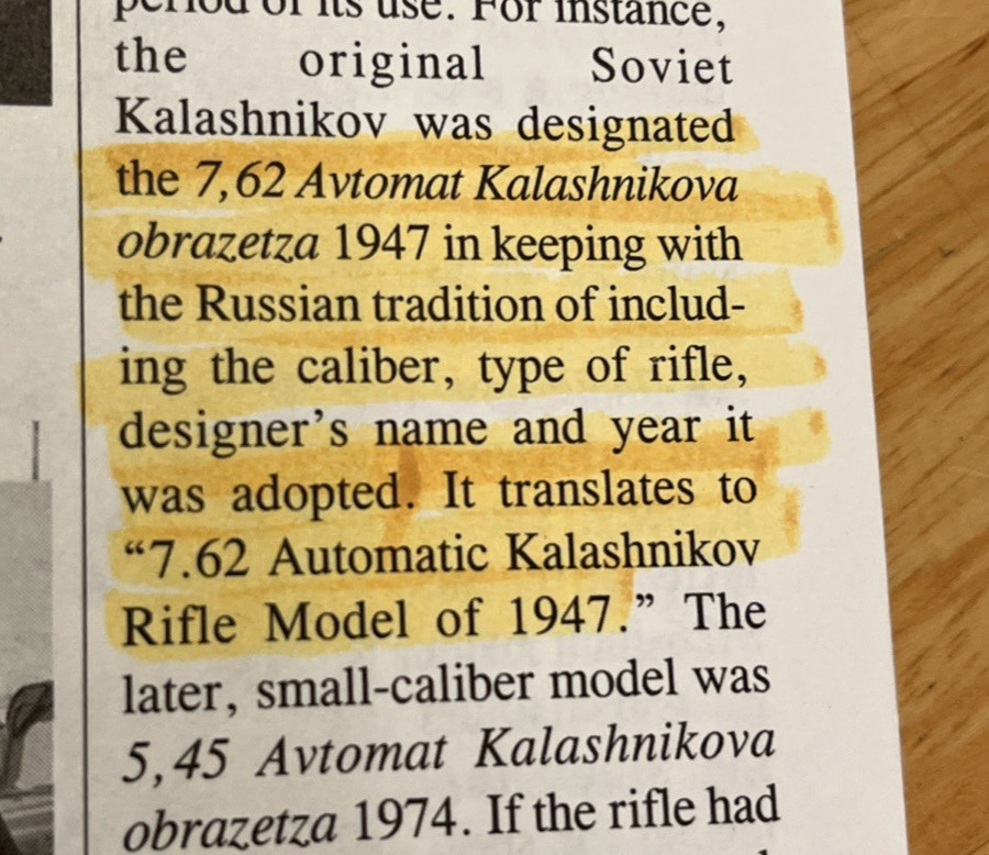 The AK-47 & AK-74 Kalashnikov Rifles & Their Variations-Poyer-Russian Gun Book