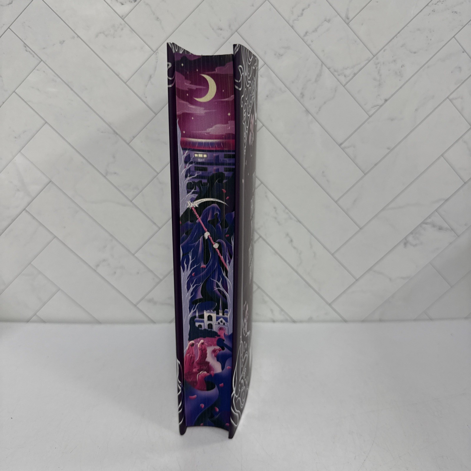 Fairyloot Special Edition Death’s Daughter by S.A. Barnes Sprayed Edges