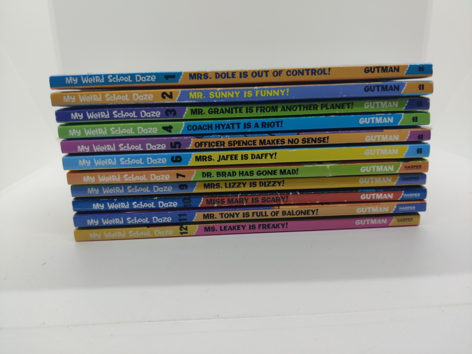 My Weird School Daze 12-Book Box Set: Books 1-7 9-12 Gutman, Dan *Missing Book 8