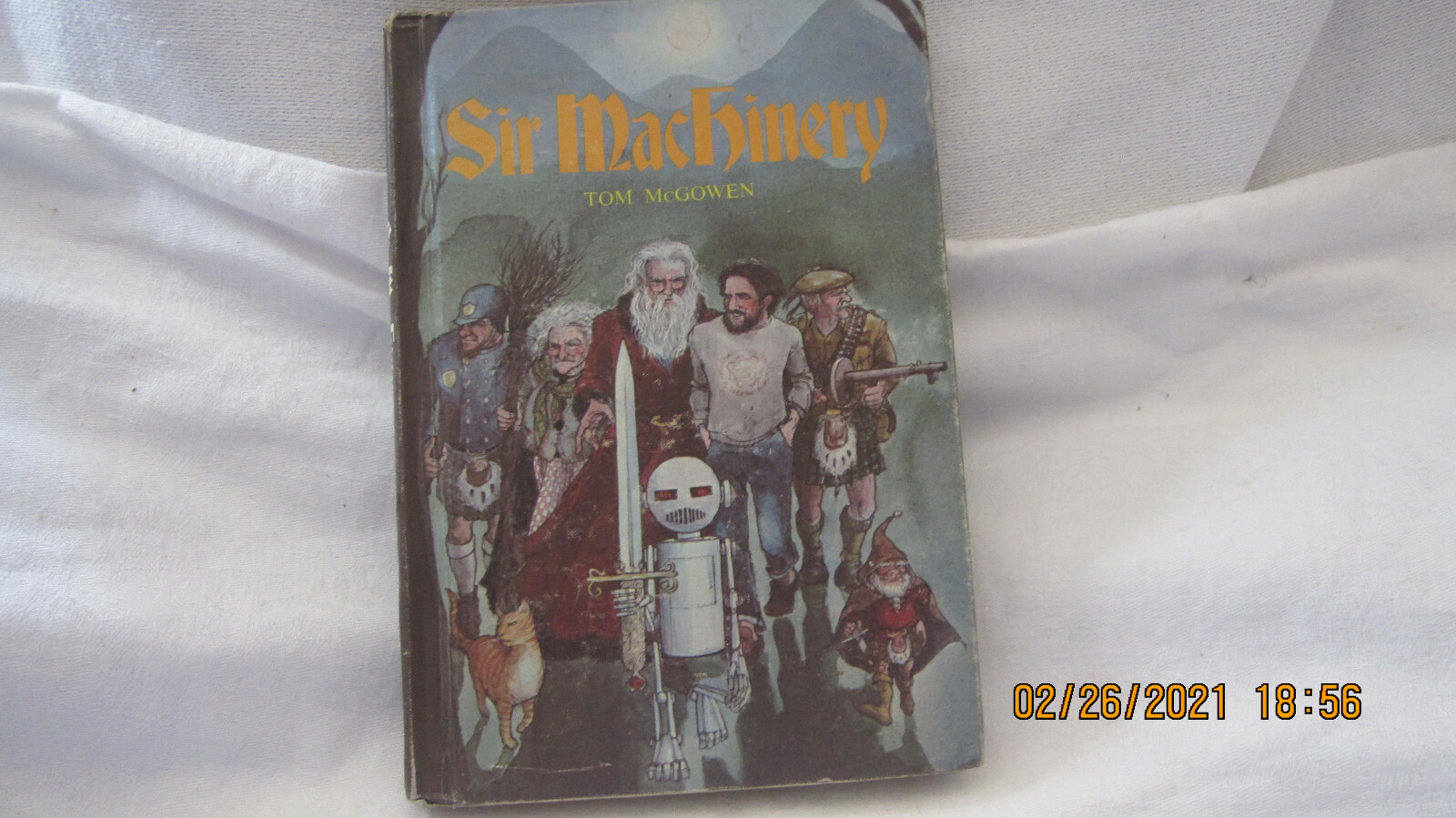 Sir Machinery, Tom McGowen, HB/no jacket/ex-lib with markings, 1970, 2nd print