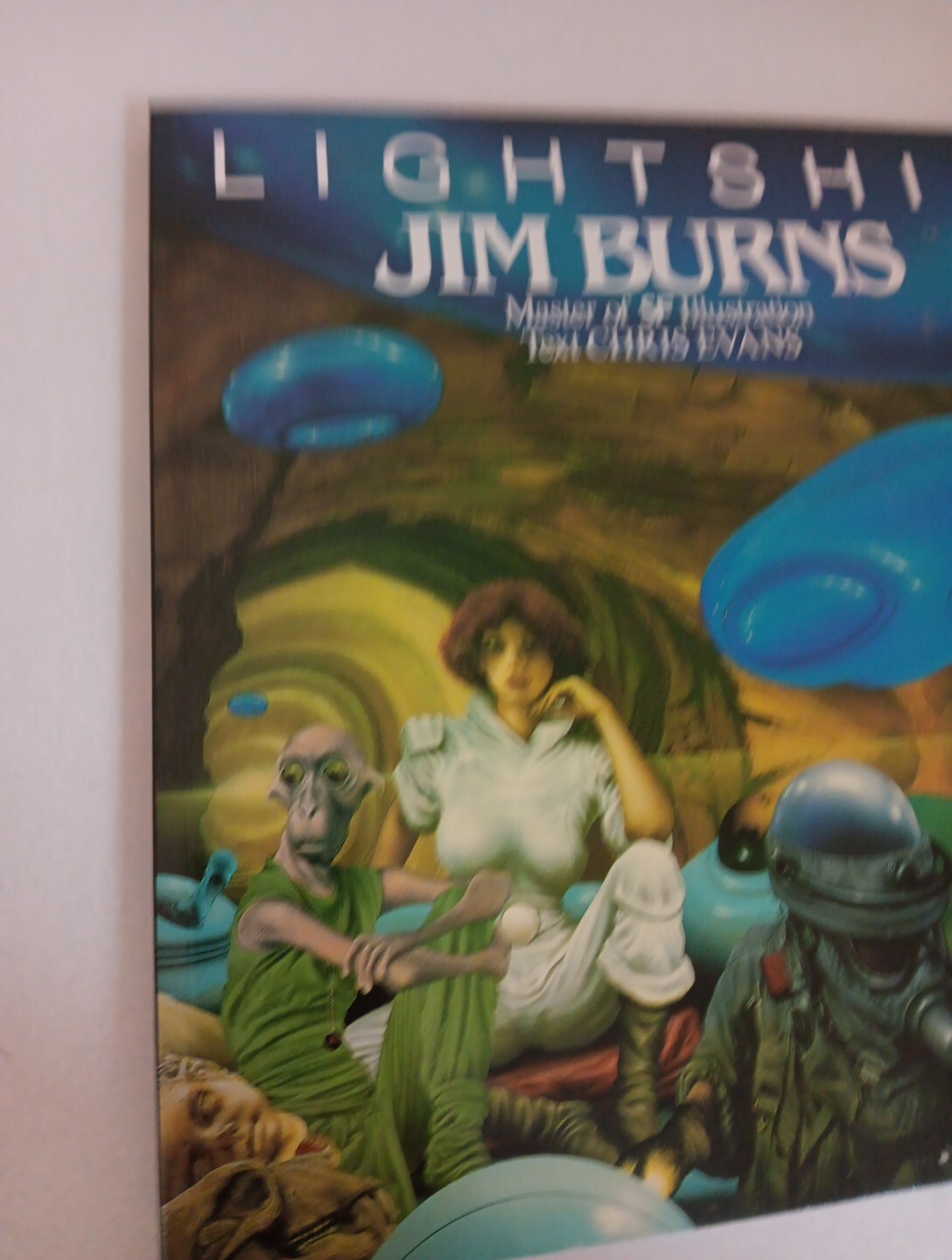 Jim Burns LIGHTSHIP Illustrated Dragon’s World good girl bad Great Britain 1985
