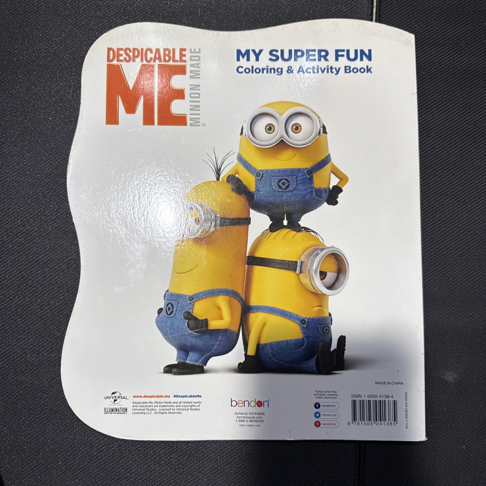 Despicable Me – My super Fun – Coloring & Activity Book Includes Stickers