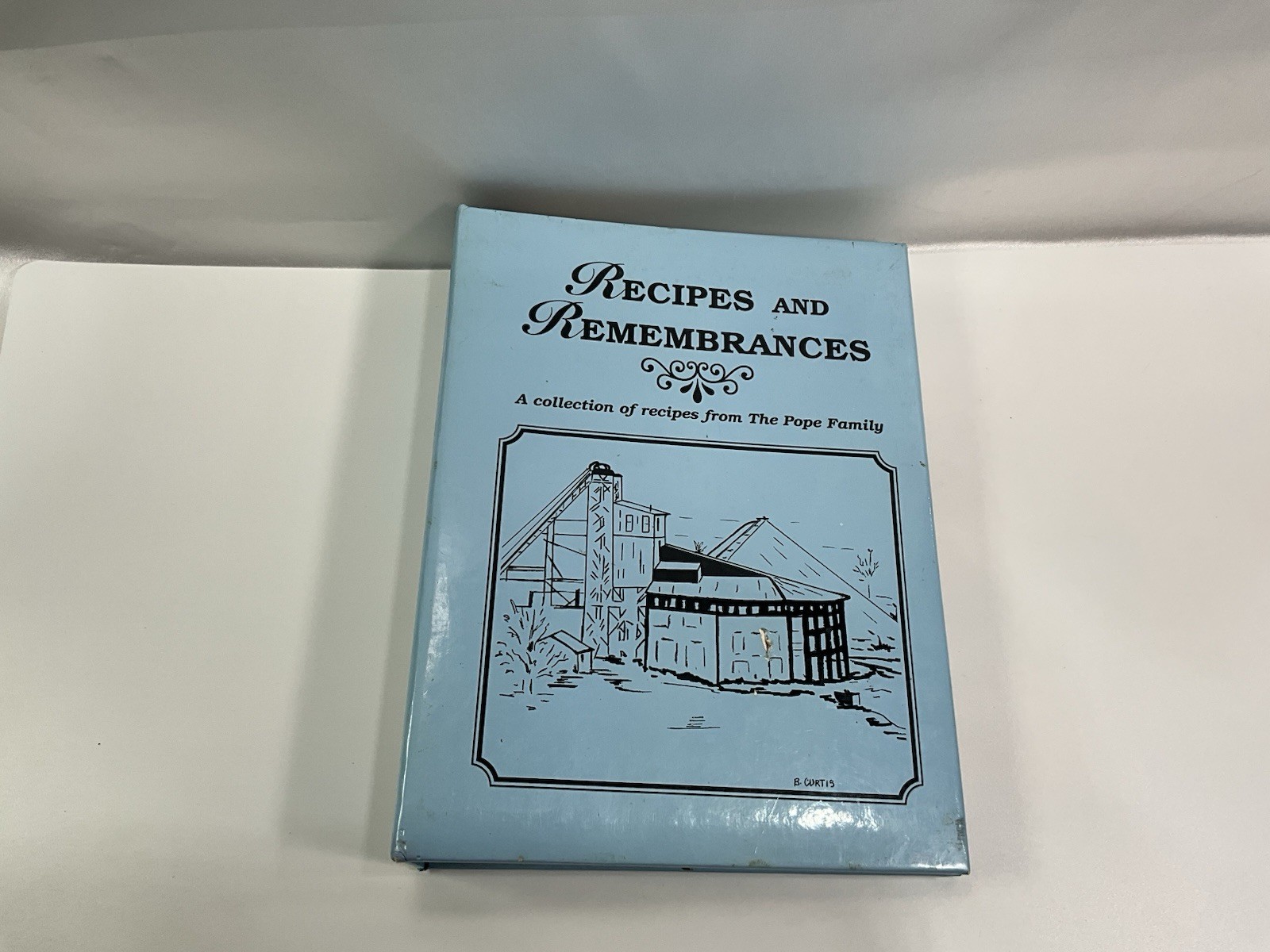 Recipes and Remembrances Pope Family Cookbook 1995 Morris Press Binder Recipe