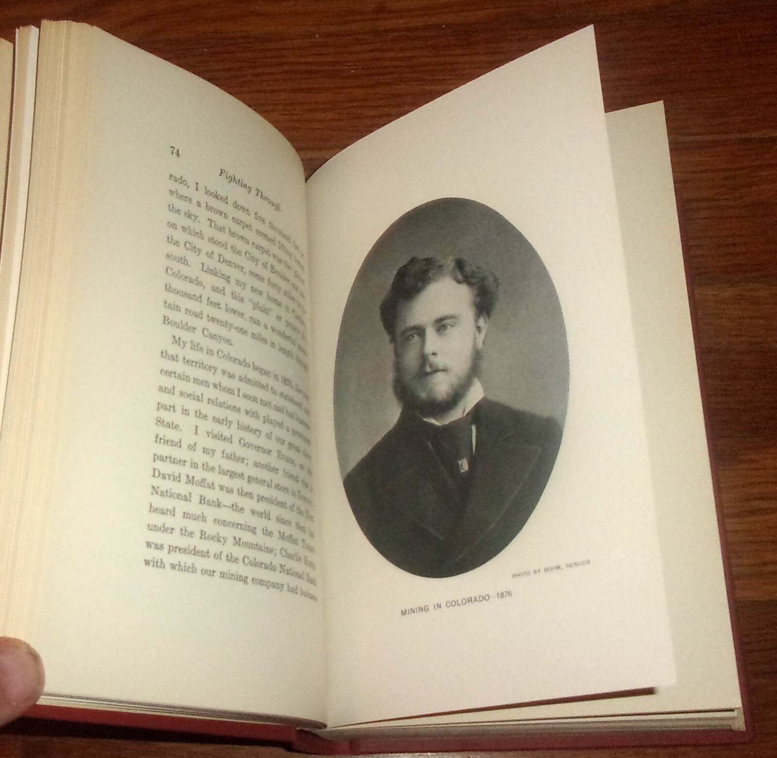 FIGHTING THROUGH-1936 American Memoir-EDWARD JAMES CATTELL-Superb 1st Hardcover!