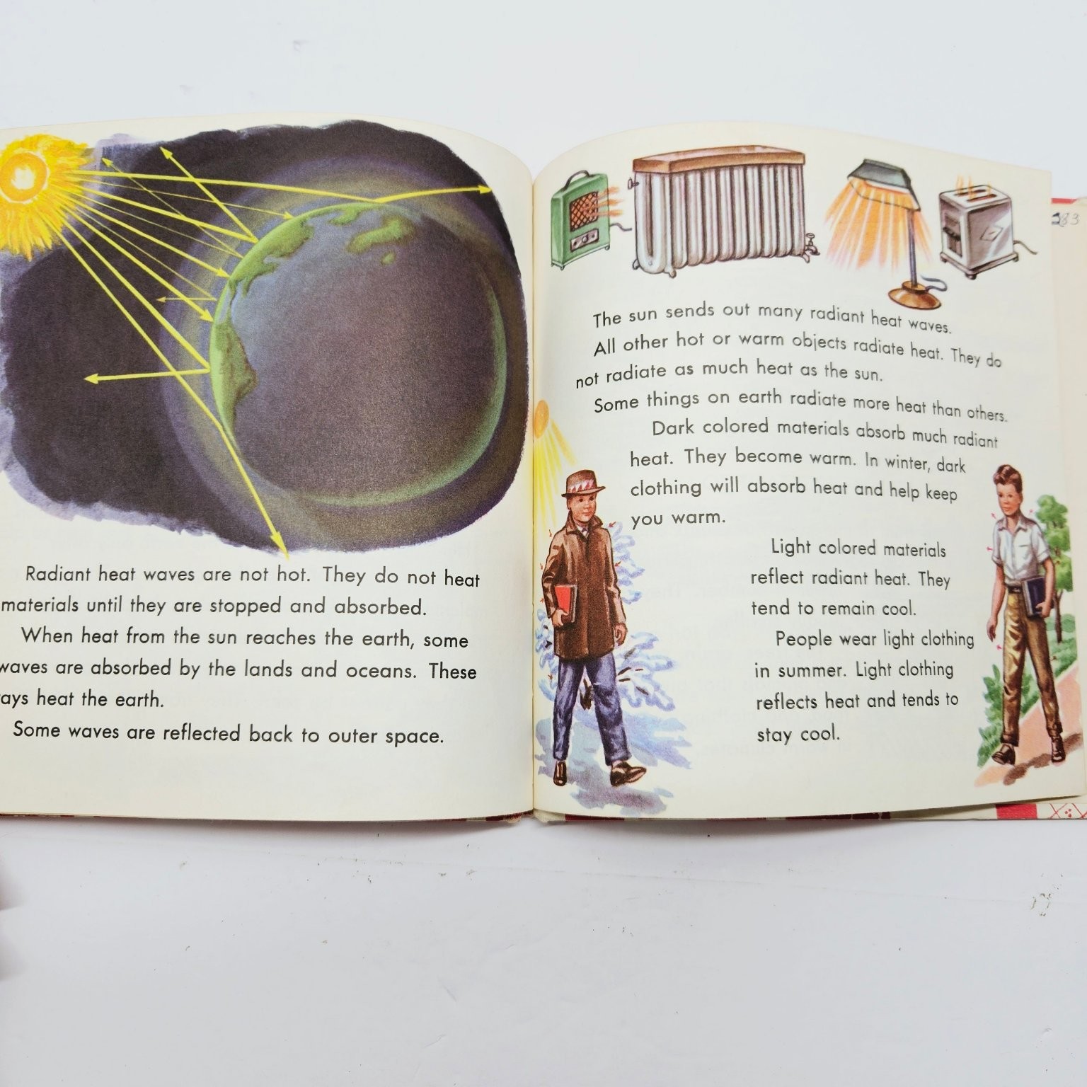 Vintage Children’s What Is Heat Theodore W. Munch 1960 Illustrated Science HC