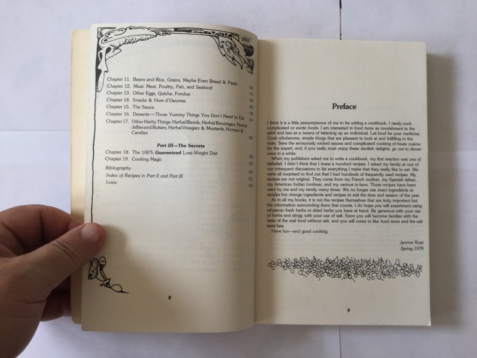 Jeanne Rose’s Herbal Guide to Inner Health Jeanne Rose 1980 P/B GOOD
