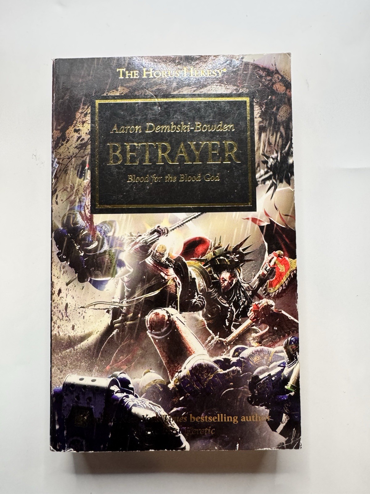 Betrayer Horus Heresy Warhammer 40k Aaron Dembski-Bowden Black Library Rare