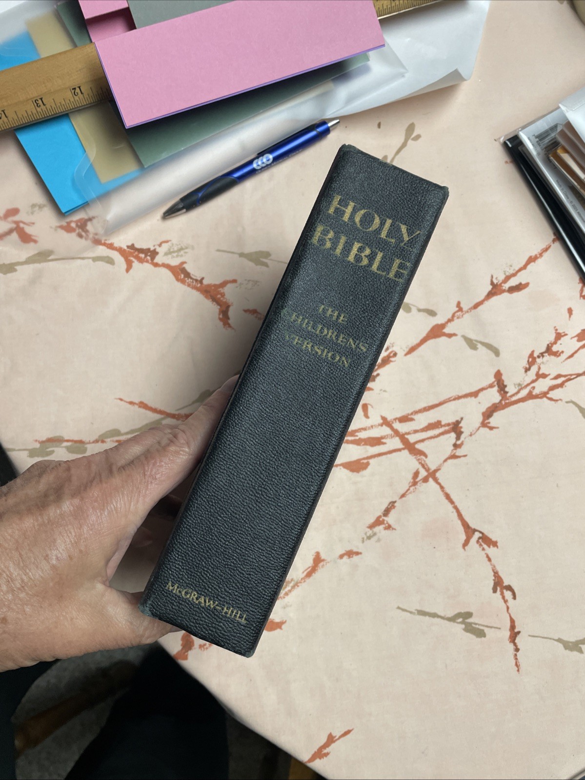 The Children’s Version Of The Holy Bible Jay Green Vintage Hardcover