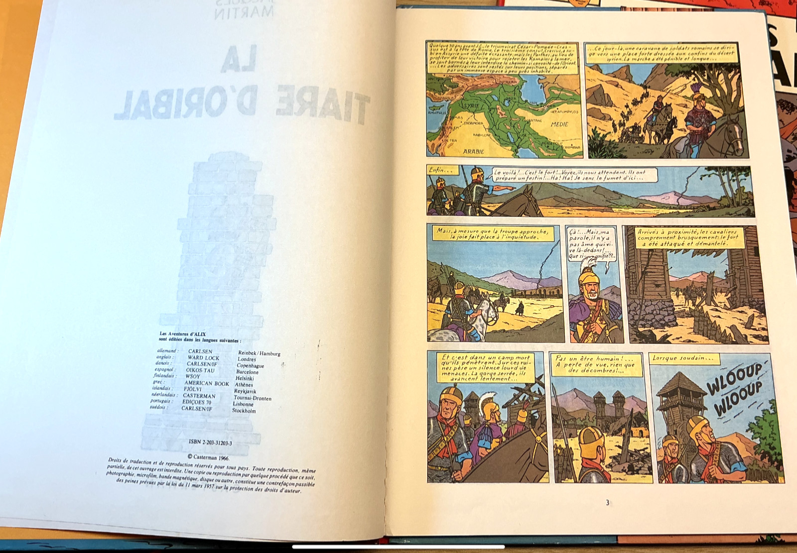 Les Aventures d’Alix bande dessinée 5-Volume Lot French Hardcover Graphic Novels