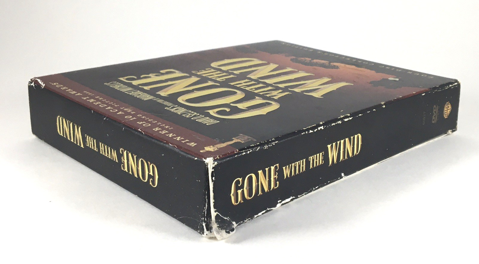 Gone with the Wind Media 3pc Lot: DVD 4-Disc Set, PB Screenplay, HC/DJ Book Club