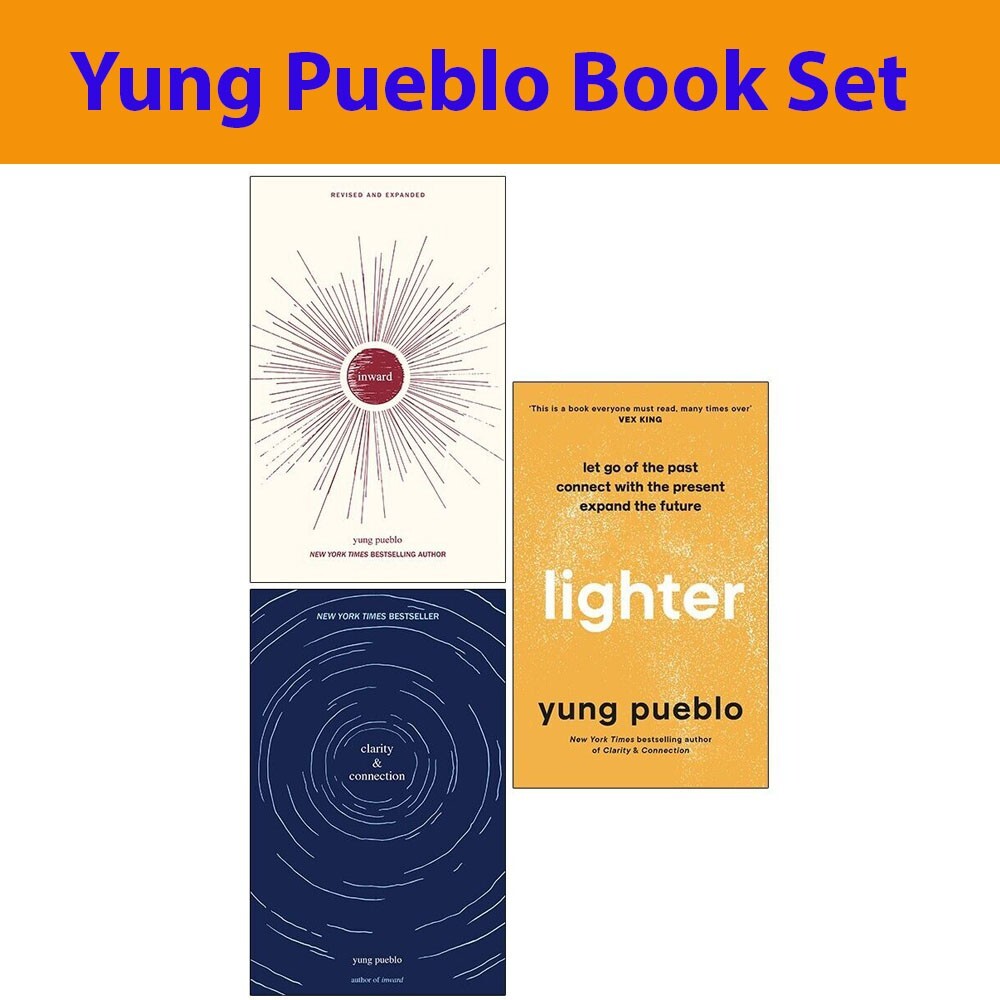Yung Pueblo 3 Books Collection Set (Paperback UK IMPORT)