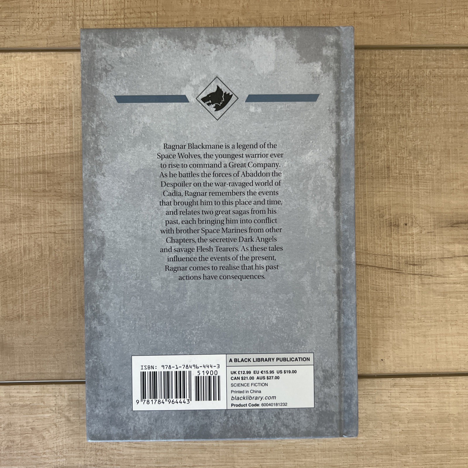 Ragnar Blackmane – Space Marine Legends – Aaron Dembski-Bowden Warhammer 40k HC