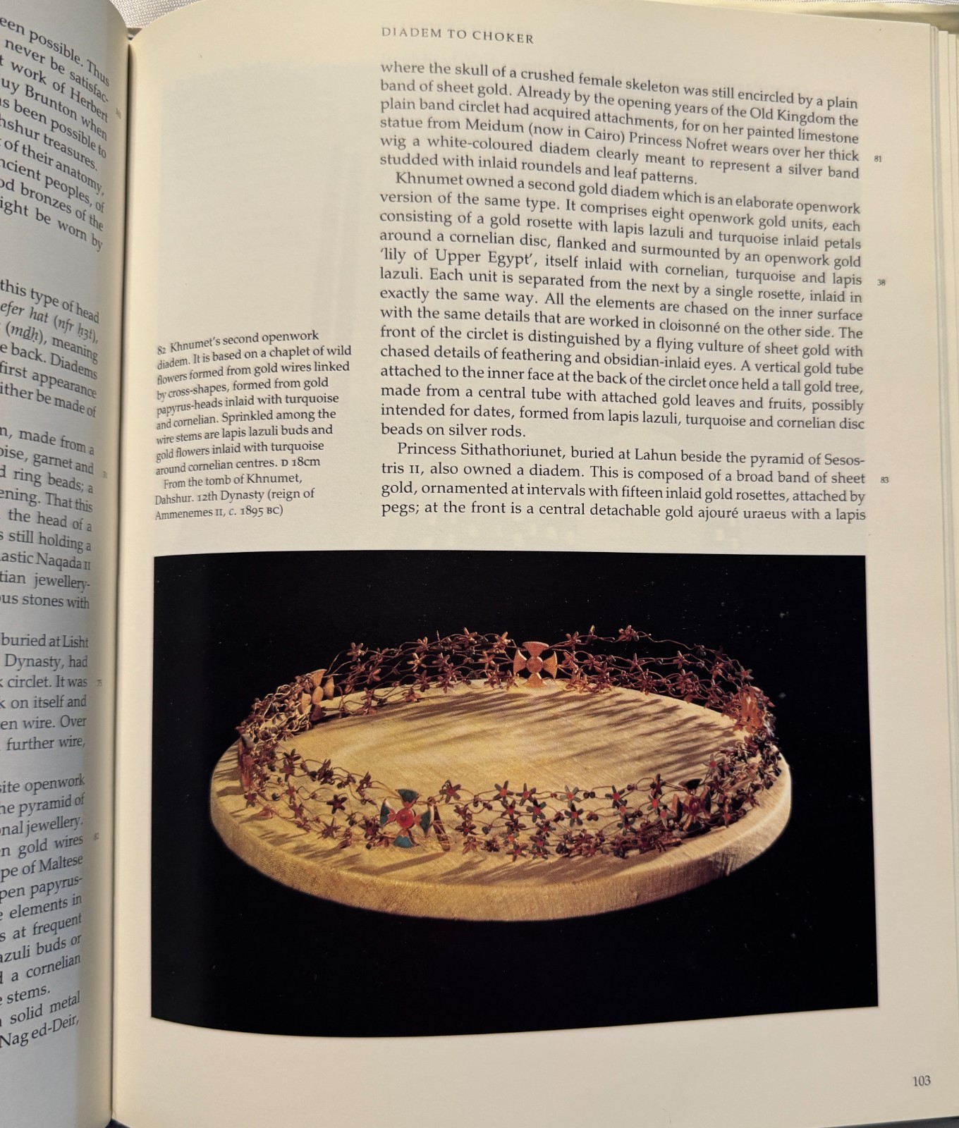 Ancient Egyptian Jewellery by Carol Andrews
