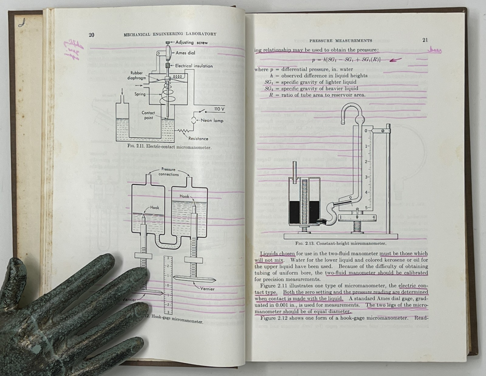 VTG Mechanical Engineering Laboratory by Jesse Doolittle – 1957 HC McGraw-Hill