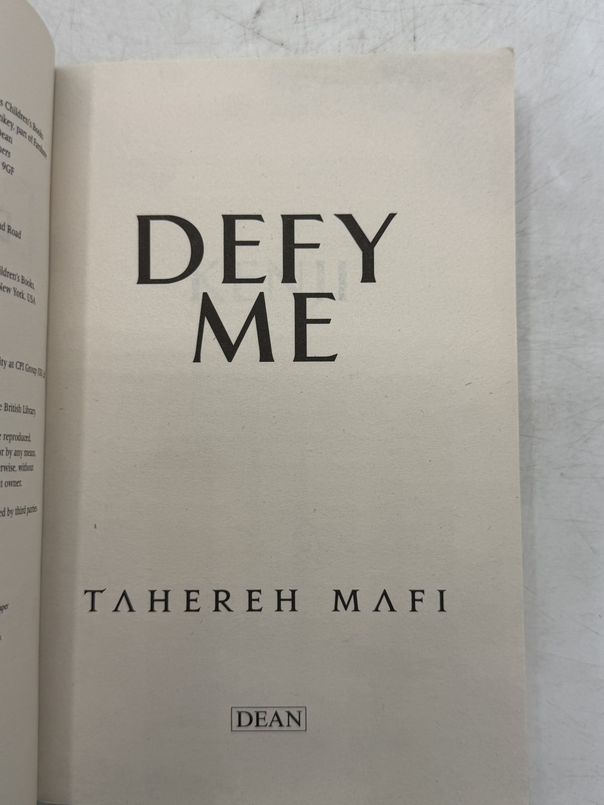 Shatter Me Series Lot of 5 Books by Tahereh Mafi Paperback 2021 Dean Edition